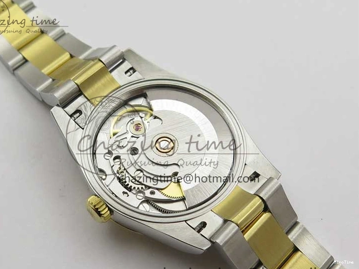MiroTime 0520 ModernLook Datejust 31mm 278273 SS YG BP Maker Best Edition White MOP Diamonds Dial on SS YG Oyster Bracelet 2723